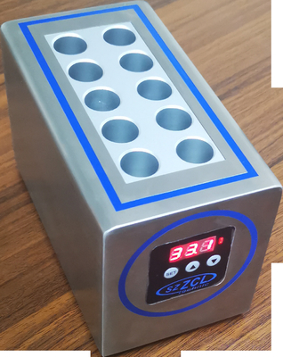 10-Well Constant Temperature Test Tube Rack